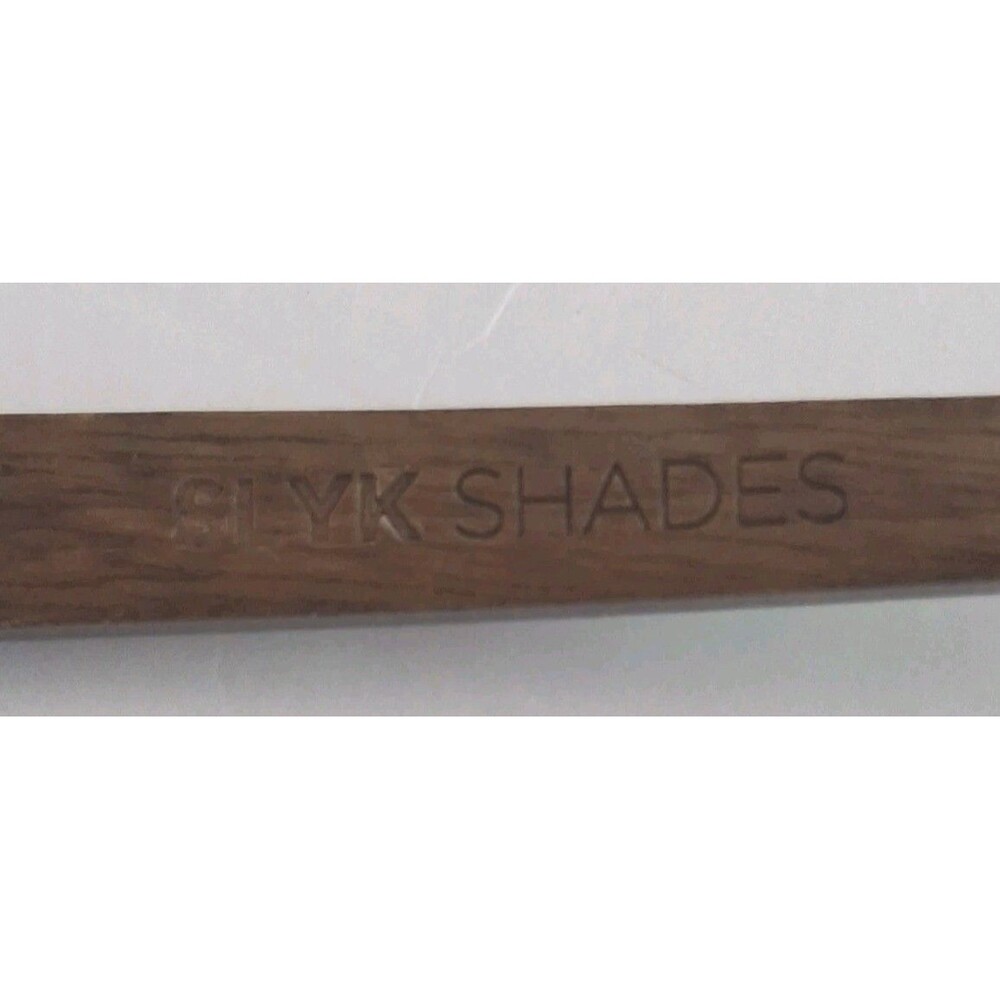 Abalone Seashell Sunglasses Polarized SLYK Shades Uv Protection Wooden - Picture 4 of 7